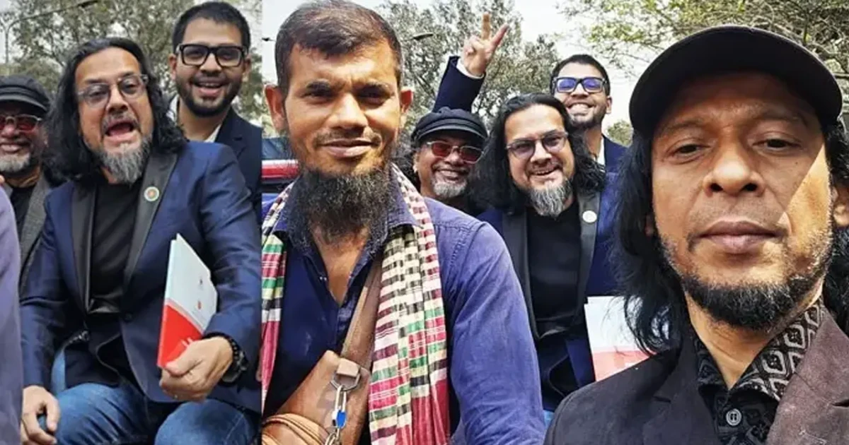 একুশে পদক নিয়ে রিকশায় ফিরলেন ওয়ারফেজ সদস্যরা